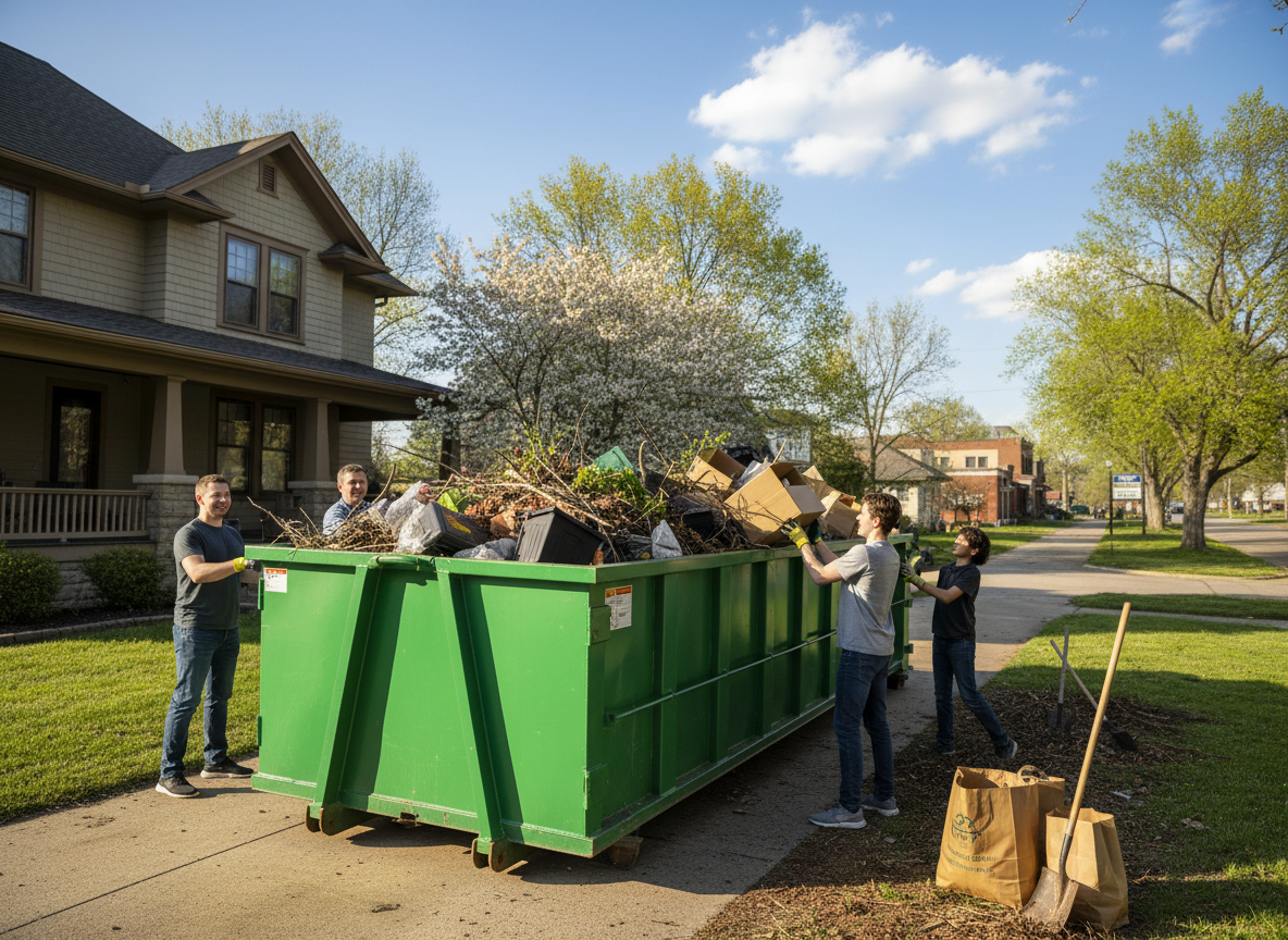 Rolloff Dumpster Rentals For Spring Cleanup In Murphysboro