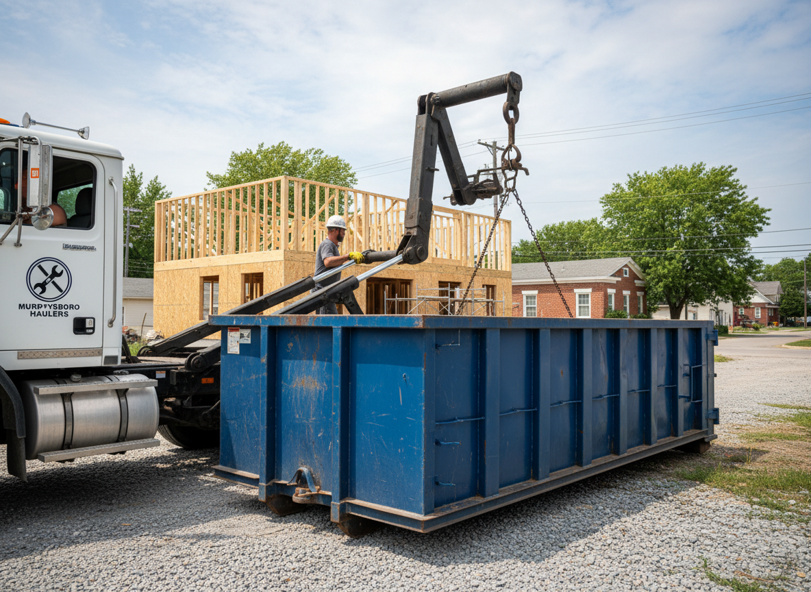 Construction Dumpster Rental in Murphysboro