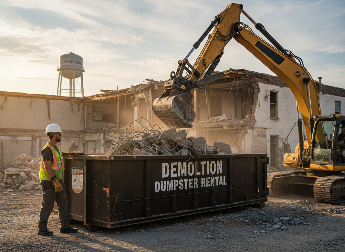 Demolition Dumpster Rental in Murphysboro